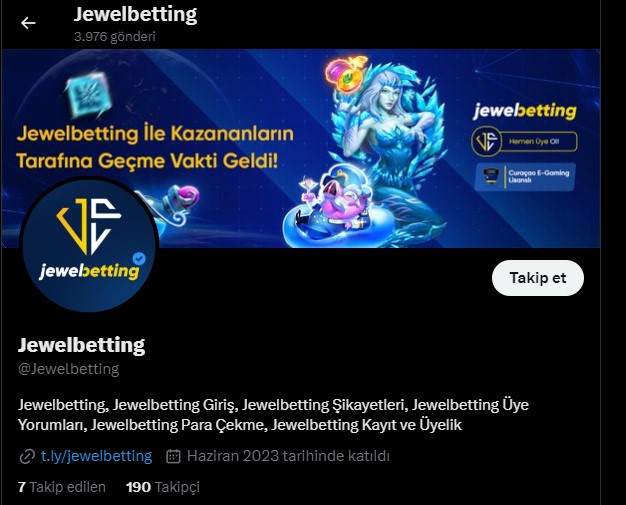 Jewelbetting Twitter